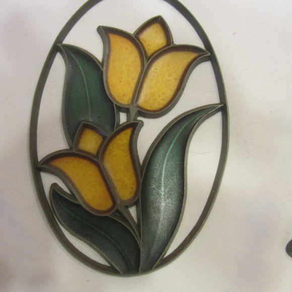 VTG 80'S SUNCATCHERS SET OF 6 - Picture 6 of 7